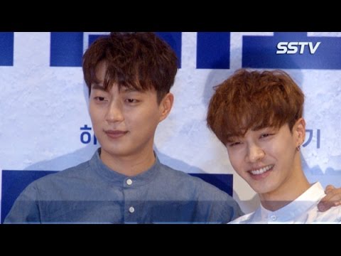 [SSTV] 비스트(beast) 윤두준-이기광-제국의아이들(zea) 동준, 얼굴에 꽉 찬 잘생긴 외모로 영화관 나들이 ‘함성 폭발’ (국가대표 vip 시사회)