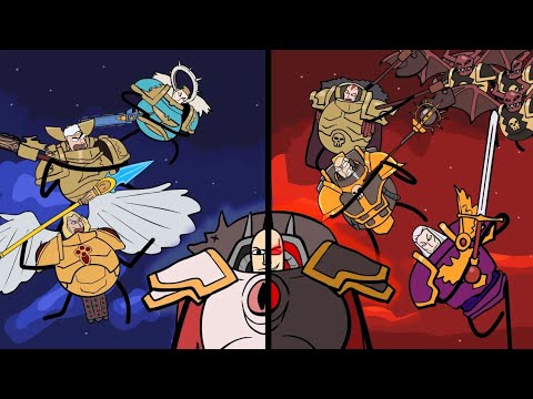 The ENTIRE Horus Heresy Explained in 15 Minutes | Warhammer 40K Lore