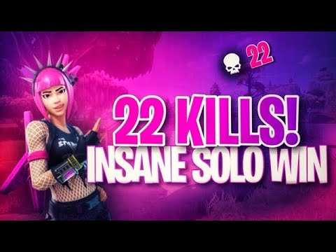 22 Frag Solo Gameplay! - Fortnite battle Royale - Sizxs