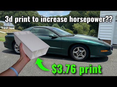I 3D printed FREE Horsepower...