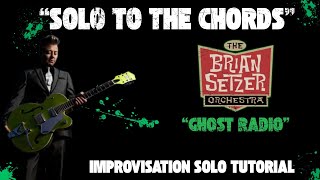 Brian Setzer Orchestra: Improvisation Lesson  ‘Ghost Radio’ #guitarlesson #briansetzer