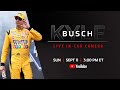 LIVE: Kyle Busch's Kansas Speedway in-car camera presented by Goodyear