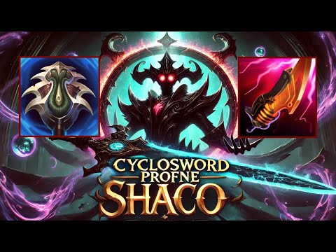 Profane Cyclosword Shaco Comeback! S15 [League of Legends] Full Gameplay - Infernal Shaco