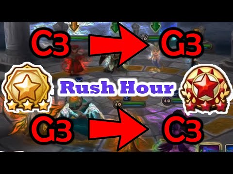 C3 to G3 to C3 and back Arena Rush...? Rank going Up Down and in Circles! - Summoners War