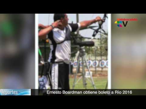 Ernesto Boardman por boleto a Río 2016