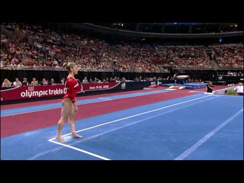 Alicia Sacramone - Floor Exercise - 2008 Olympic Trials - Day 1