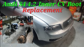 Audi S4 4.2 : INNER CV Boot Replacement...