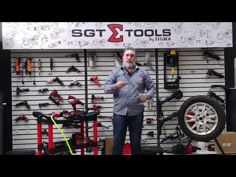 Jogo Extensão para Controle de Torque 1/2 Polegadas com 5 Peças e Maleta SIGMA TOOLS-0603150001 - Vídeo