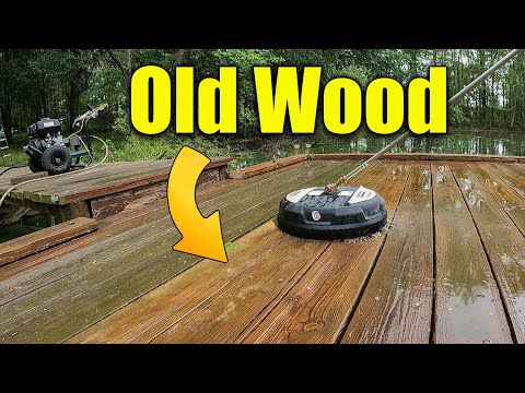 Pressure Washing Wood Decks - The Safe Way
