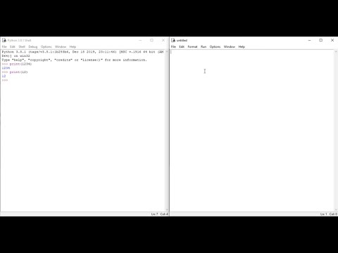 1 2 Using The Python Idle Editor