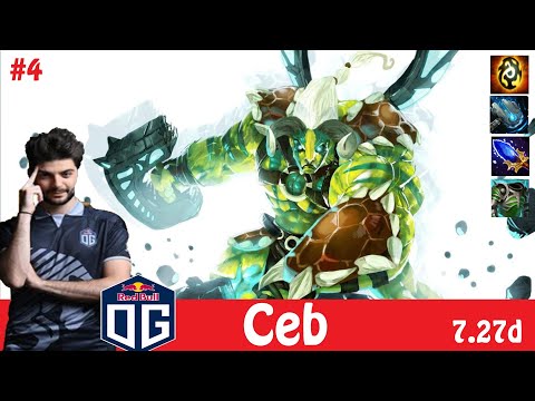 [DOTA 2] OG.Ceb the ELDER TITAN vs MATU LIFESTEALER & GH IO [OFFLANE] [7.27D] [4]