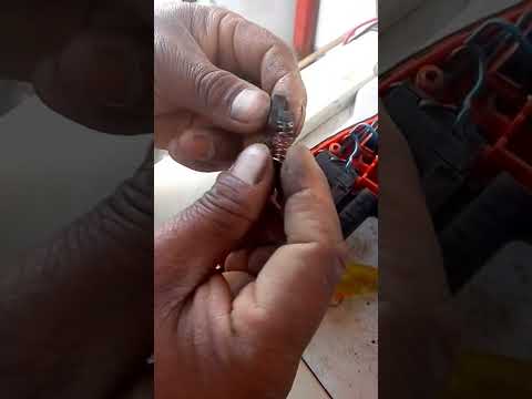 Cambiando los carbones de mí taladro ya no prende