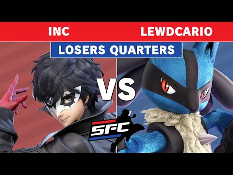Smash Fight Club 206 - HSN | Inc (Joker) Vs. Lewdcario (Lucario) Losers Quarters - Smash Ultimate