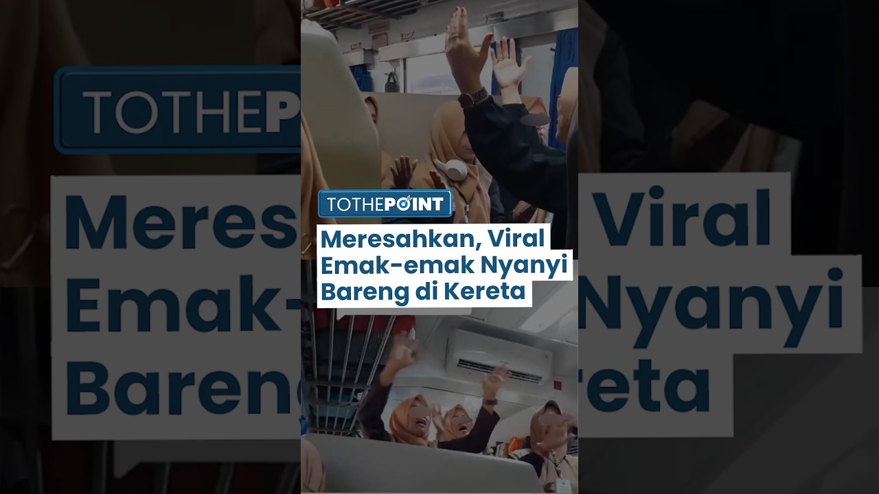 Viral Emak-emak Nyanyi di Gerbong Kereta Ganggu Penumpang Lain karena Berisik, Pihak KAI Tak Tegur
