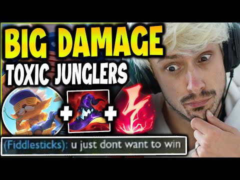 When the 6 Million Mastery Heimerdinger shuts up toxic junglers and their egos - League of Legends