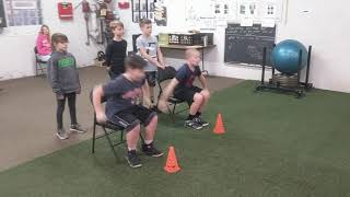 Youth Athletes Jumping Technique