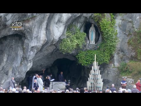 Chapelet du 12 mai 2022 à Lourdes