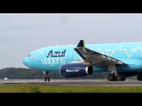 Trintão da Azul Decolando de Belém para Campinas SP