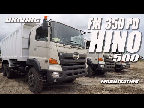 DRIVING HINO FM 350 PD [mobilisation]