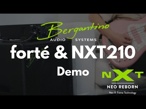 ベース Bergantino NXT 210 NXT210 'Neo X-Treme Technology' Series 2-10” w/Tweeter | Bass