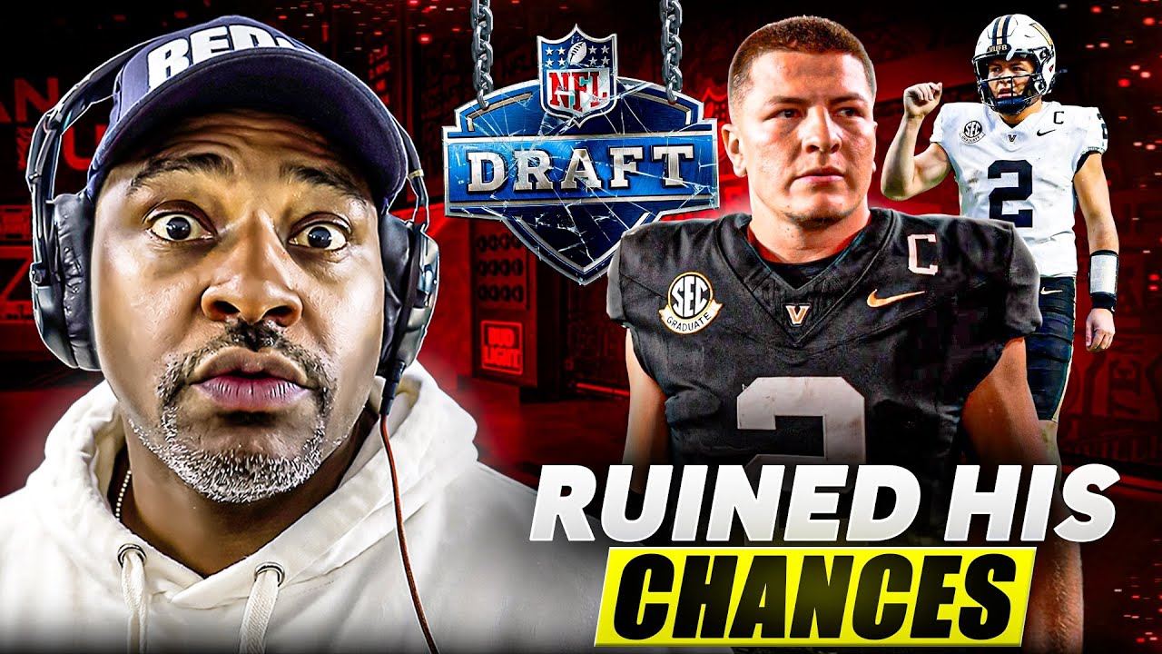 Cautionary Tale ⚠️ How Heisman Finalist Diego Pavia Tanked His NFL Draft Stock & Went Undrafted!