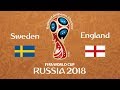 Sweden vs. England National Anthems (World Cup 2018)