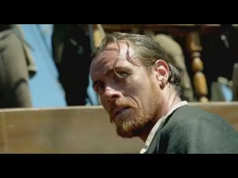Black Sails S01E01 - Flint and Singleton fight scene