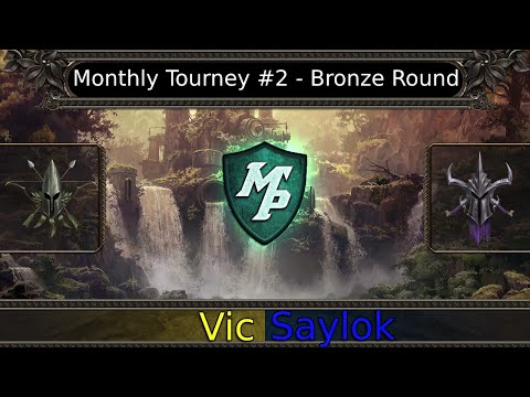 SpellForce 3: Saylok vs Vic - Meta Plays Monthly Tournament #2 - Bronze Match