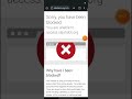 Sorry You Have Been Blocked You Are Unable To Access Website Fix Problem 100 Mobile Phone