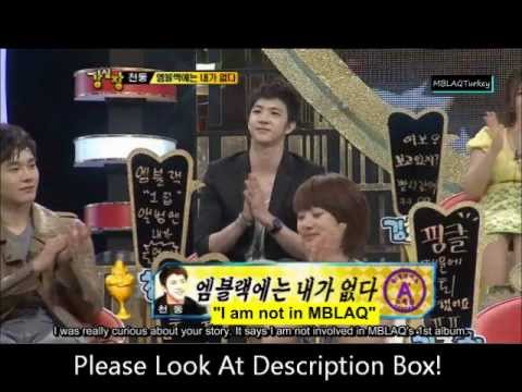 [ENG SUB] 110510 MBLAQ - Thunder @ Strong Heart