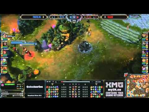 CLG.eu versus FnaticRC game 1 (Dreamhack Winter 2012 finals)
