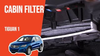 Youtube thumbnail of video "How to replace the cabin filter Tiguan 1 👃"
