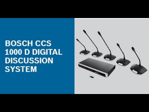 Bosch CCSE-CU Conference Controller Unit