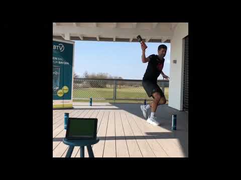 Wir bewegen Bayern - bayerischer Tennis-Verband - Beinarbeit vorwärts und rückwärts