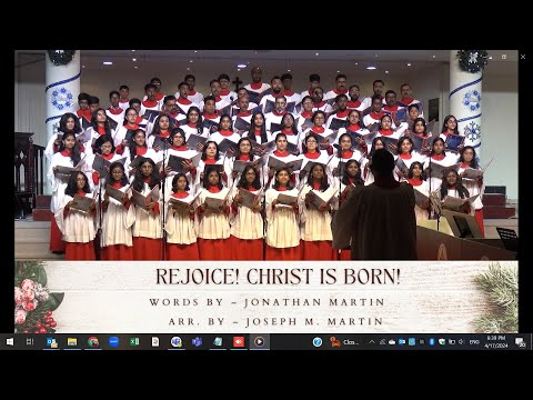 Rejoice! Christ is Born! - SHJ CSI Carols 2023