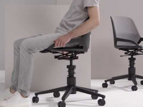 Aeris Numo Task. Dynamische bureaustoel.