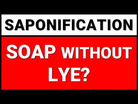 Saponification - Can You Make SOAP WITHOUT LYE?