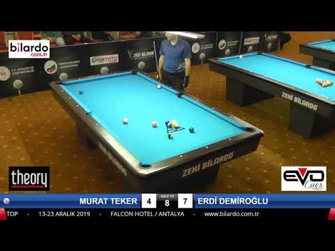 MURAT TEKER & ERDİ DEMİROĞLU Bilardo Maçı - 