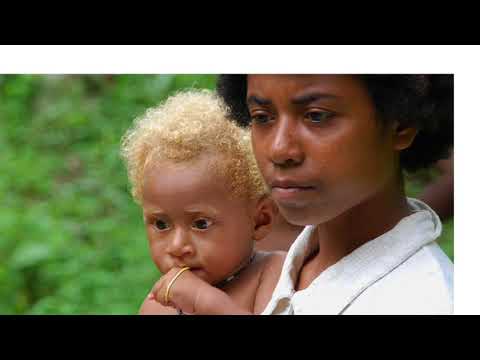 Meet The Natural Blonde Hair Melanesian People From The Pacific