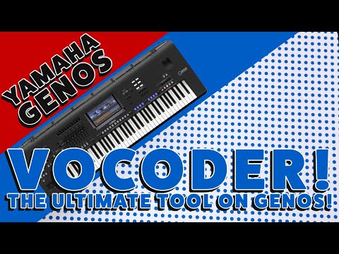 Yamaha Genos Vocoder Demo and Tutorial