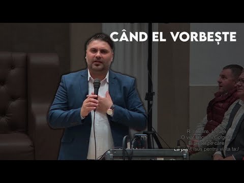 George Vartej - Când El vorbeşte / Doamne, cât de mare eşti (momente de închinare)