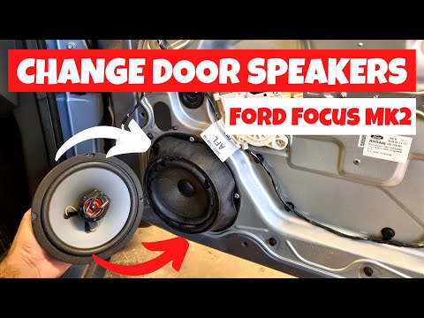 How to Easily change Ford Focus Mk2 Front Speakers | Ford Focus Mk2 | Hertz DCX 165.3