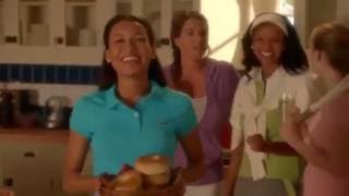 Santana Lopez. Glee Yeast-I-stat commercial.