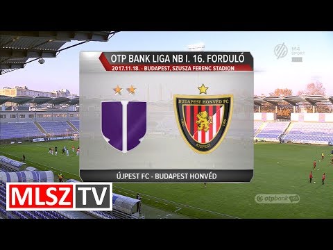Újpest FC - Budapest Honvéd  | 2-1 | OTP Bank Liga | 16. forduló | MLSZTV