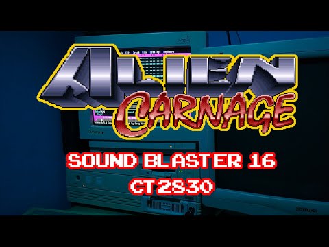 Alien Carnage (DOS) - Menu Music MIDI Cover (SB16 CT2830)