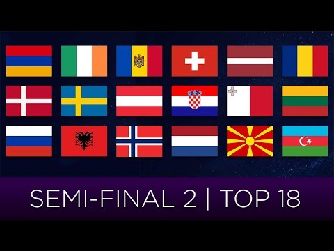 Eurovision 2019 | Semi-final 2 | TOP 18