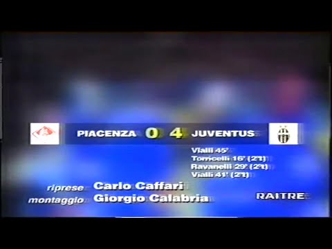 SERIE A 1995/1996: PIACENZA - JUVENTUS 0-4