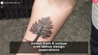 8 Stunning Tree Forearm Tattoo Ideas for Strength & Growth