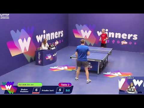 WINners CUP table 2  07.02 Zhukov Vladislav - Priadko Iurii   12:30