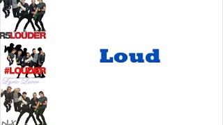 R5 - Loud (Lyrics)